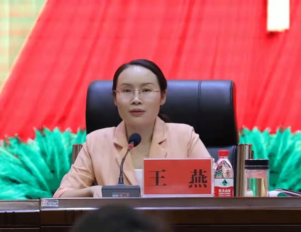 王燕任雁峰区人武部党委第一书记