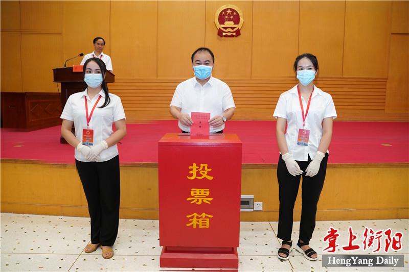 衡阳市开展县乡人大代表换届选举投票工作